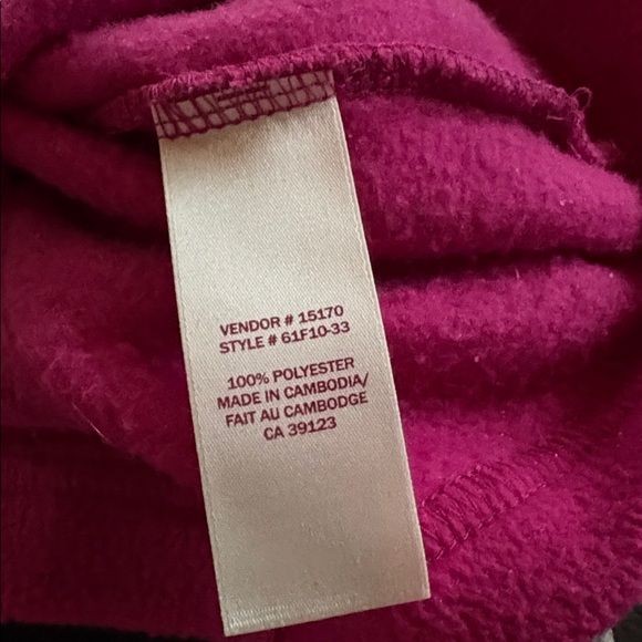 Northern Reflections  Redneck Black Bird Fleece Vest Large - Picture 6 of 7